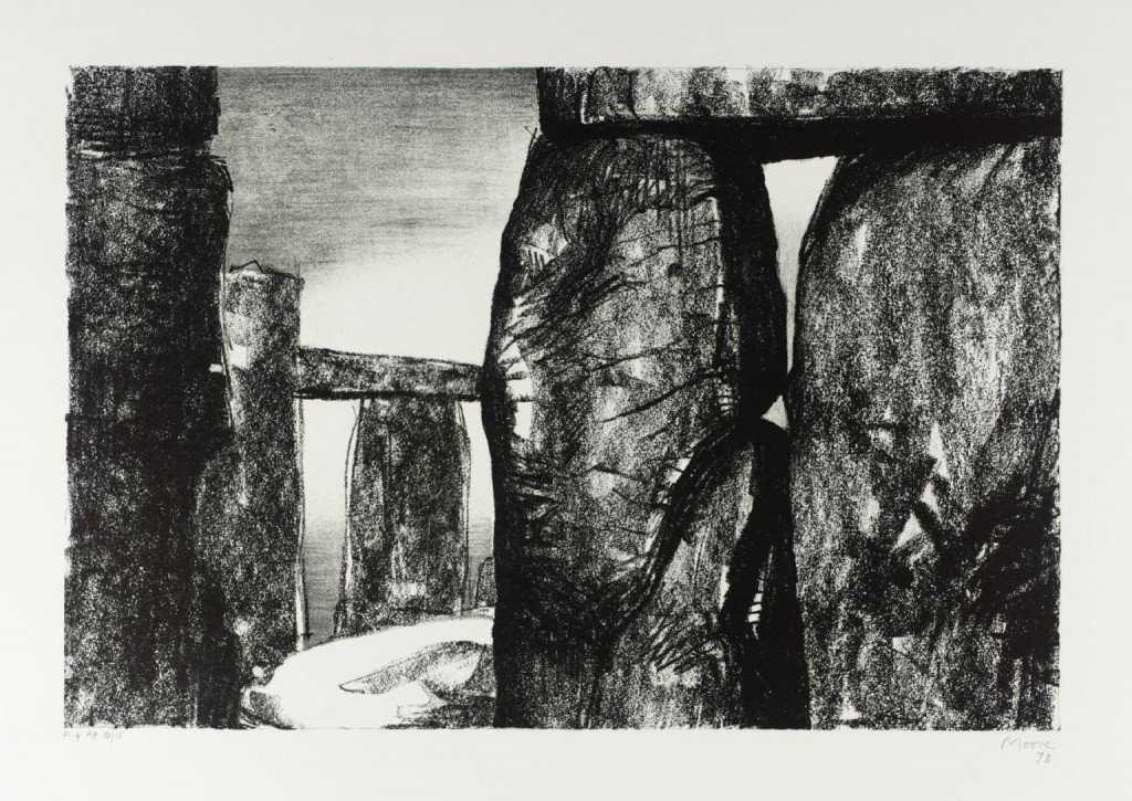 Henry Moore. Stonehenge IV, 1973. ©Tate