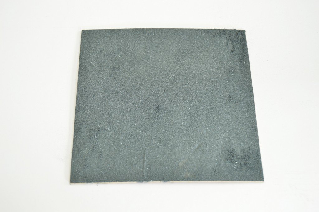 Print Stories: '6x6' Part 1: basic plate, covered in carborundum