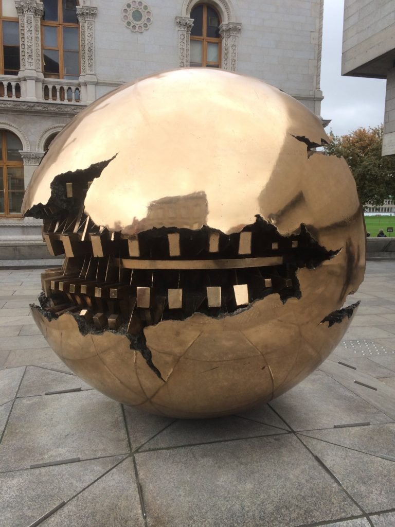 Sphere within a Sphere – Arnaldo Pomodoro