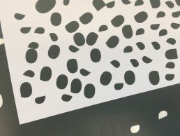 All in the detail: 'counters' fromlettering vinyls